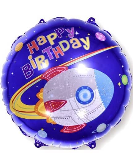 Круг С Днем Рождения (ракета в космосе)