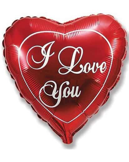 Сердце Я Люблю Тебя Красный